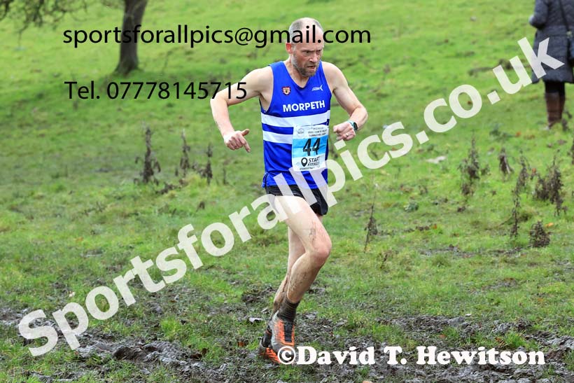 Junior Men and Masters Men 2023 NECAA Cross Country Relays, Thornley Hall Farm, Peterlee, County Durham. Photo: David T. Hewitson/Sports for All Pics